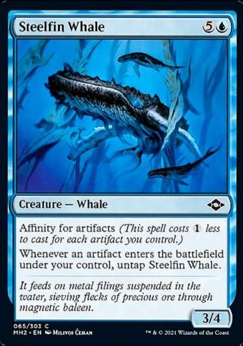 Steelfin Whale (Stahlflossenwal)